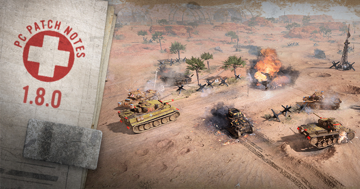 Company of Heroes 3 - patch 1.8.0