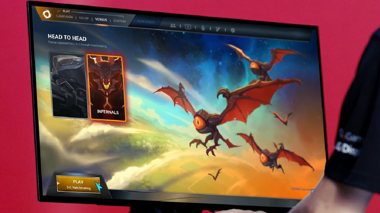 Pokazano nowe urywki gameplay'u z Stormgate w reklamie monitorów LG
